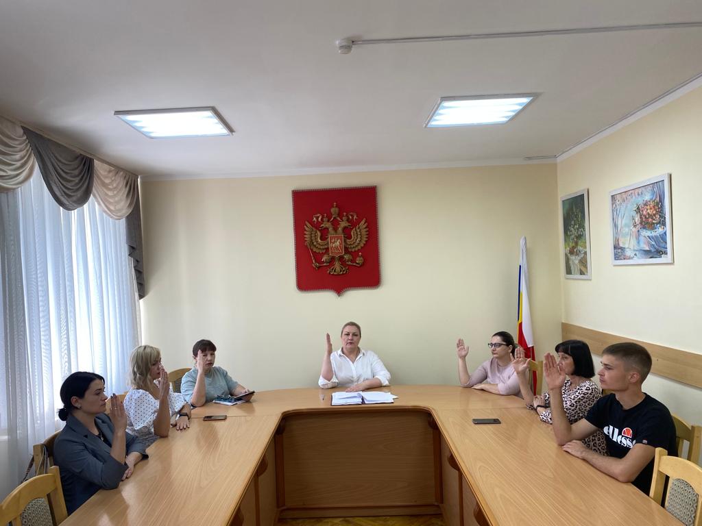 Состоялось заседание ТИК города Новошахтинска